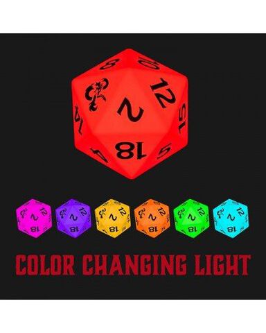 Lampe - Dungeons & Dragons - Veilleuse D20 Light V2